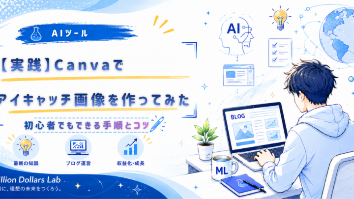 【実践】Canvaでアイキャッチ画像を作ってみた｜初心者でもできる手順とコツ